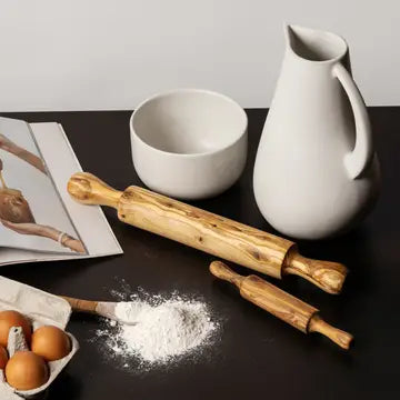 Natural Olive Wood Rolling Pin image 0