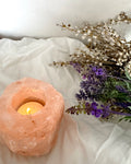 Himalayan Salt Candle Holder image 0