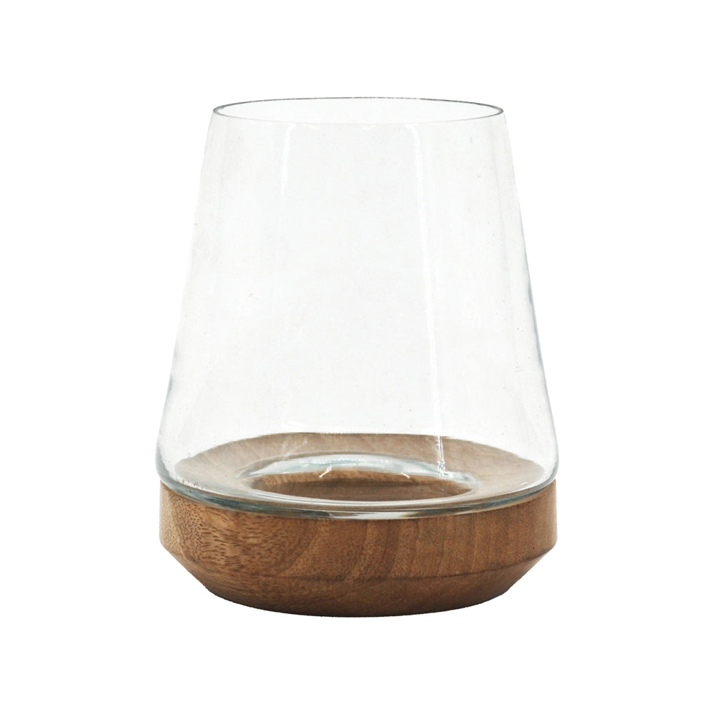Large Candle Hurricane Glass image 0