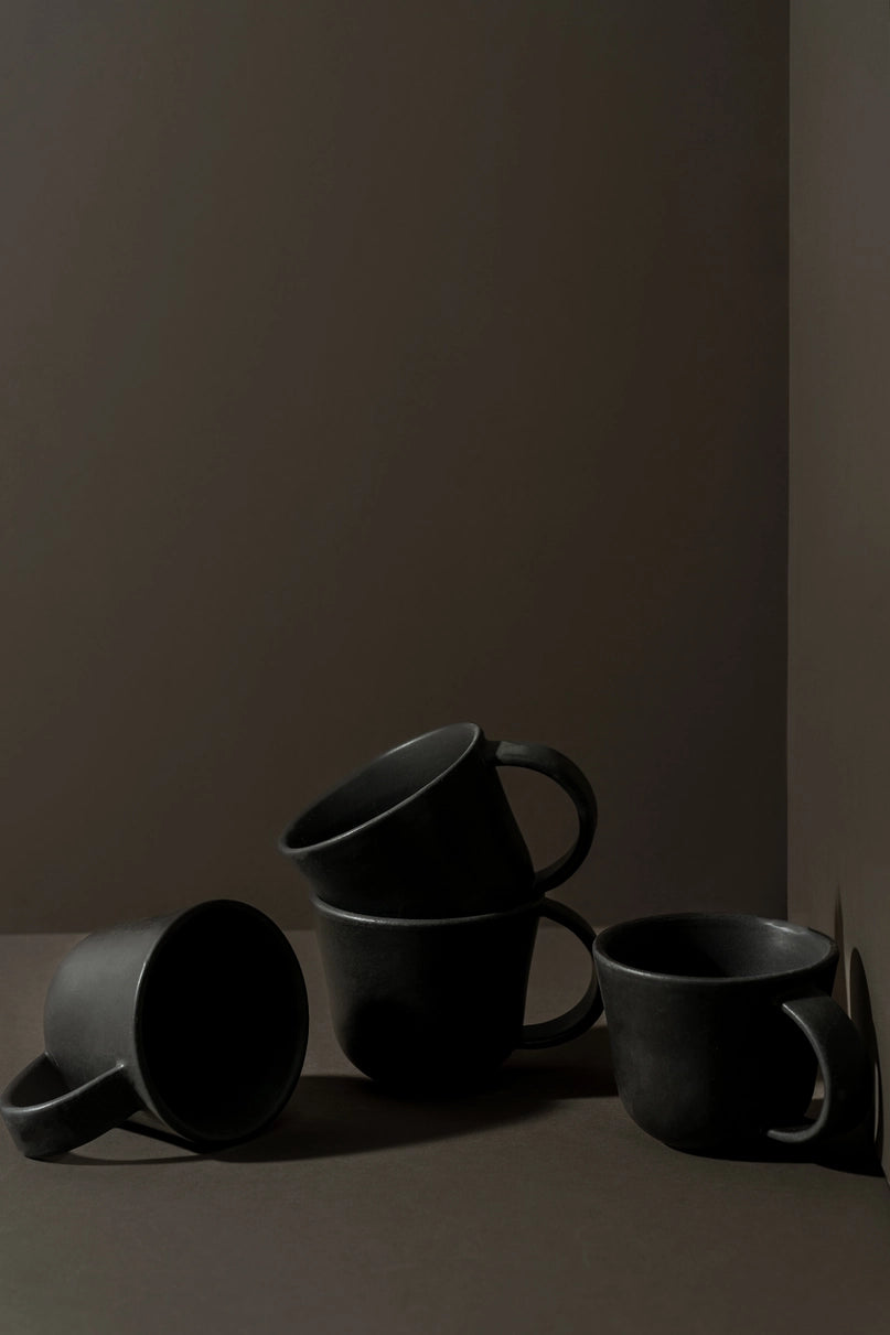 Stoneware Coffee Mug | Black image 1