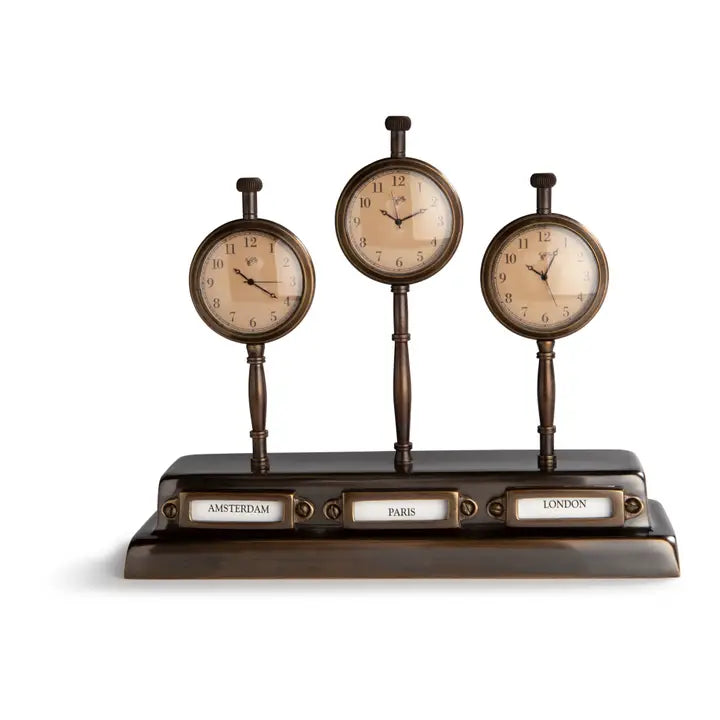 Three World Clocks image 1