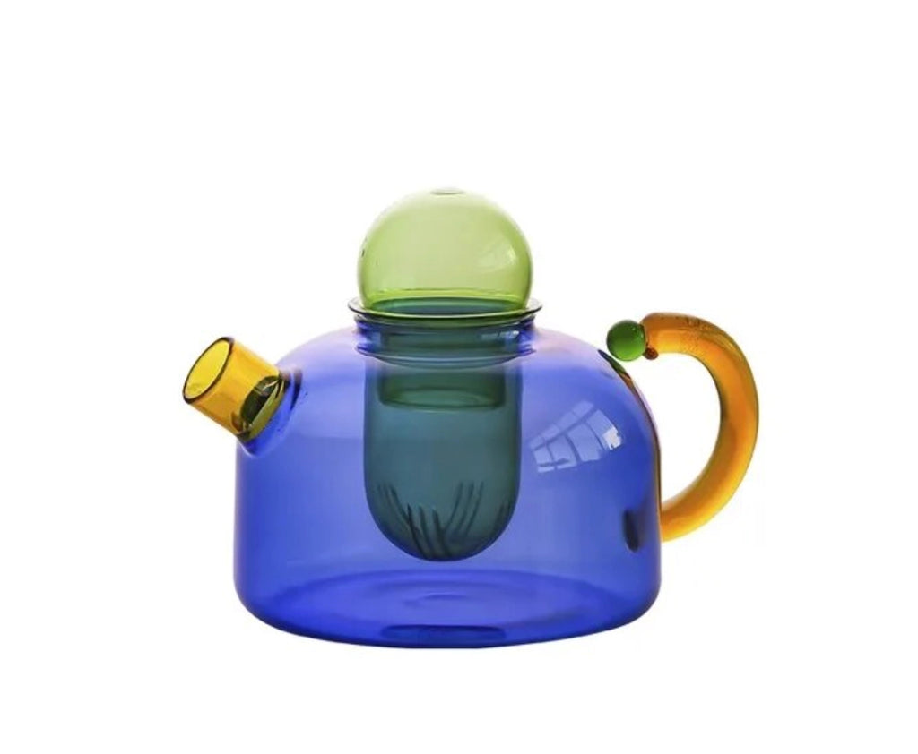 Color Block Teapot image 1