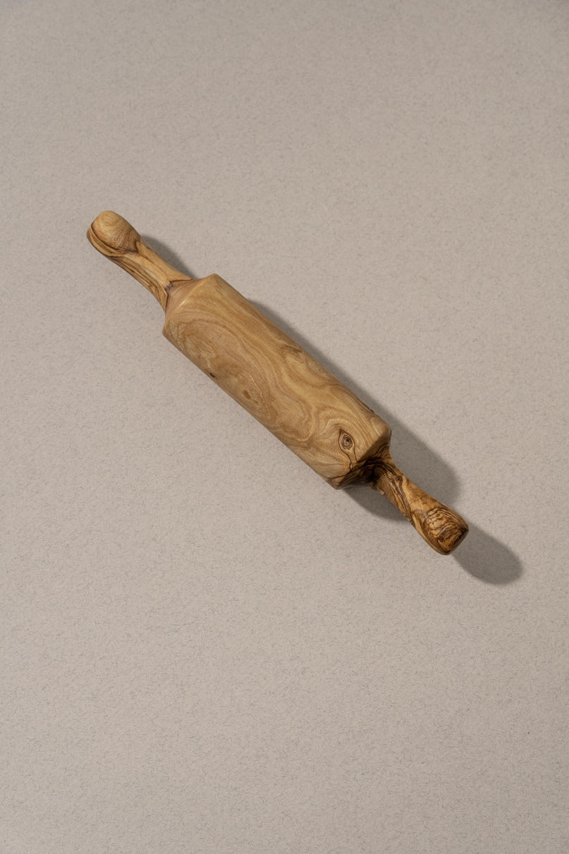 Natural Olive Wood Rolling Pin image 1