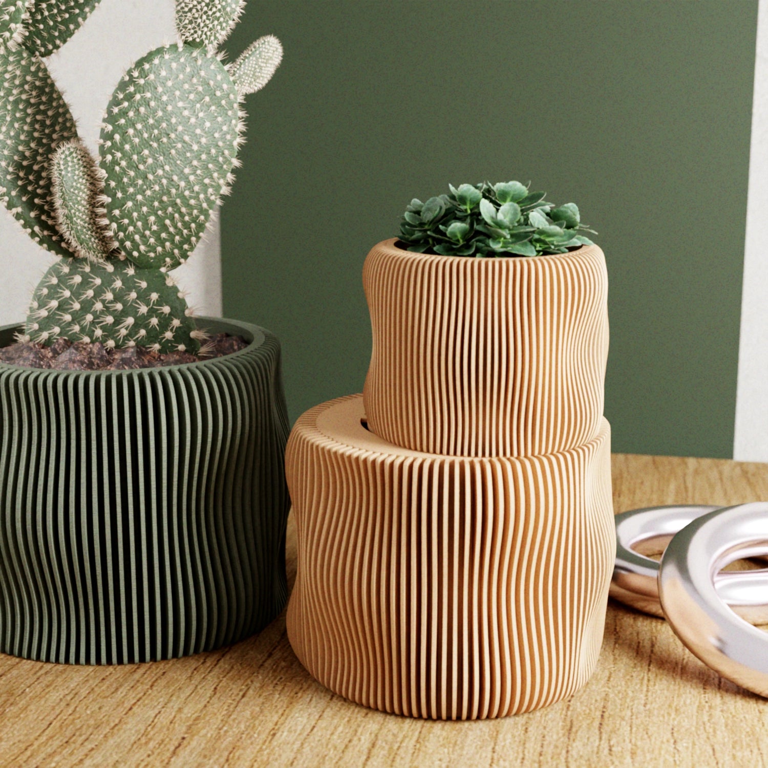 Bubbly Planter | 4" image 0