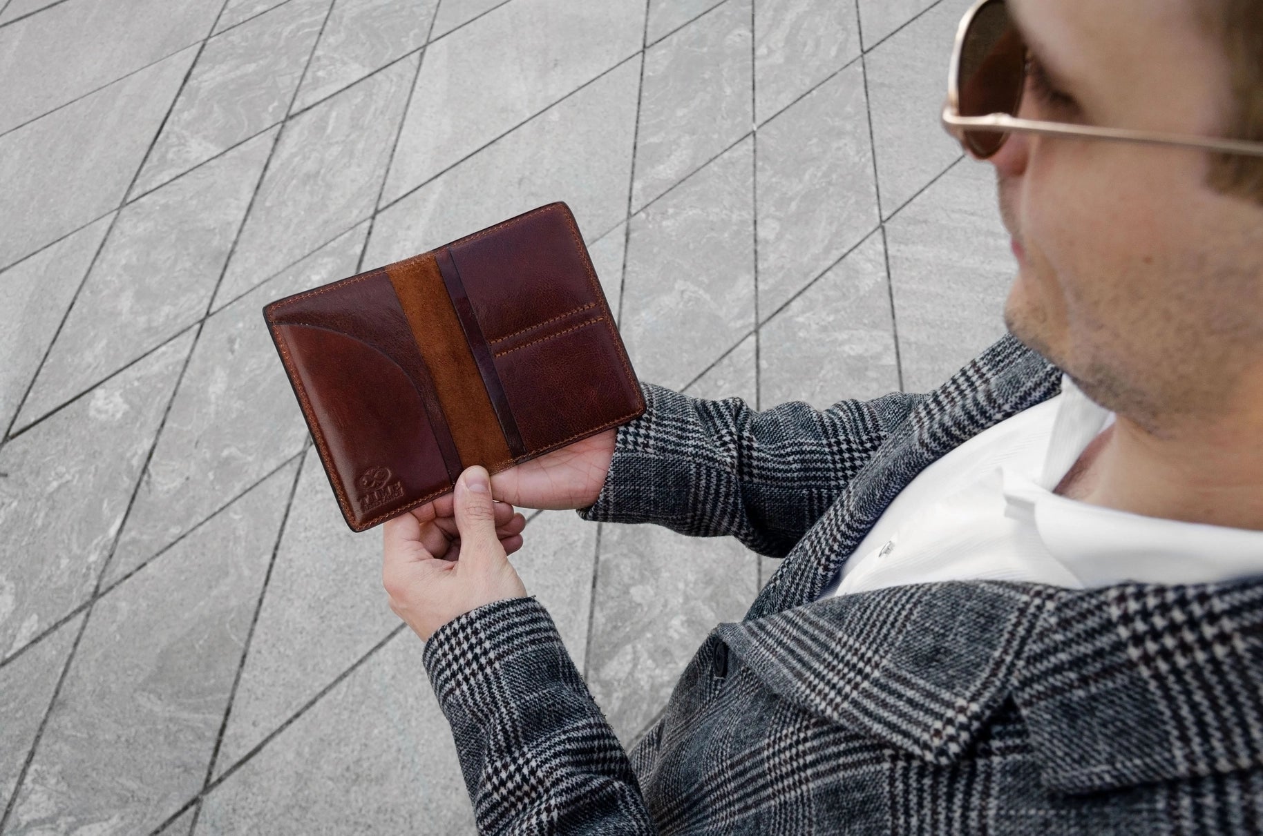 Leather Passport Holder image 2
