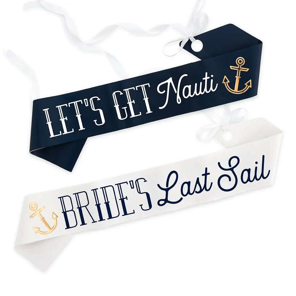 Bachelorette Party Sash | Nautical image 0